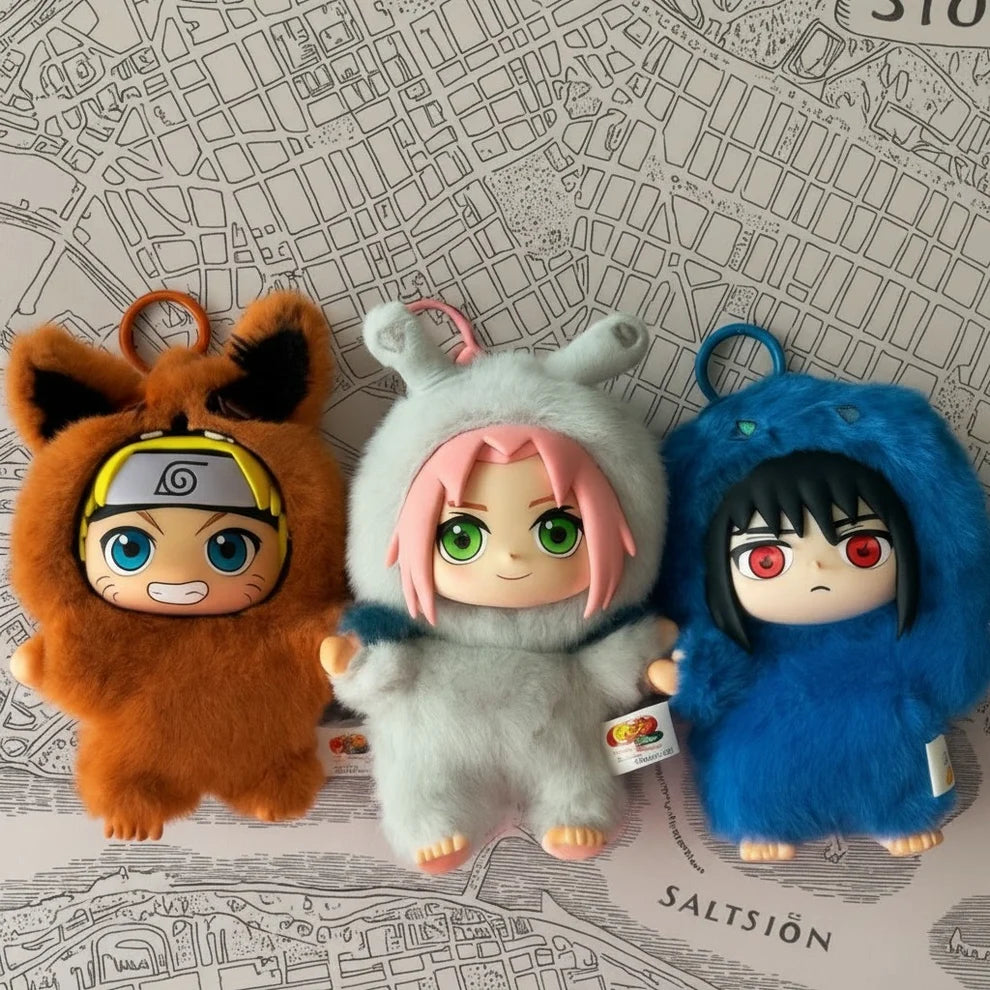 Naruto Shippuden Blind Box Labubu Style